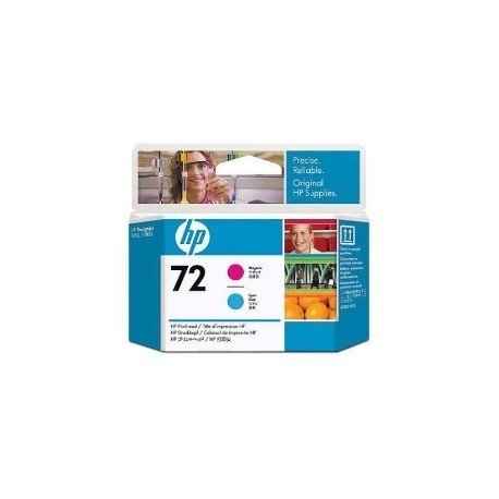 CABEZAL IMPRESION HP 72 C9383A CIAN/MAGENTA DESIGNJET T610 T1100
