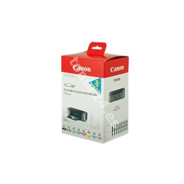 MULTIPACK CANON CLI-42BK-C-M-Y-PM-PC-GY-LGY PACK 8
