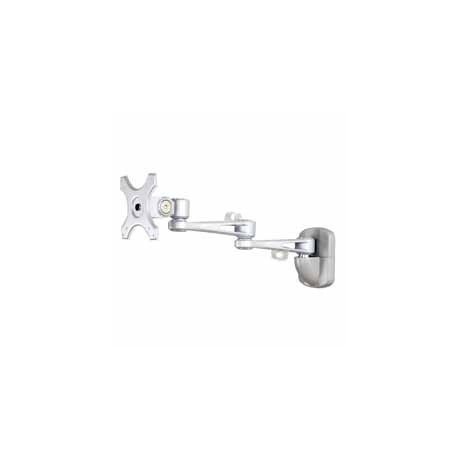SOPORTE ARTICULADO DE PARED PHOENIX DOBLE BRAZO PARA PANTALLA TV HASTA 15KG PLATA