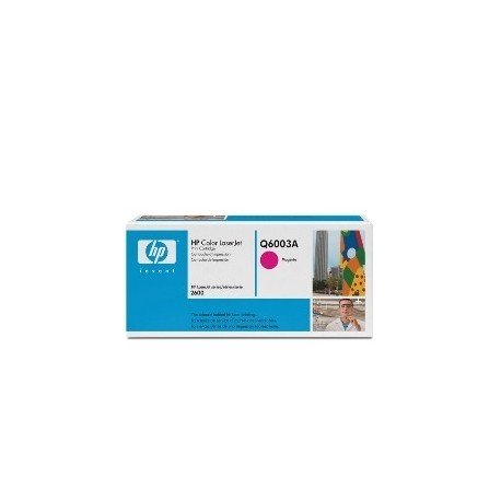 TONER HP 124A Q6003A MAGENTA 2000 PÁGINAS 2600/ 1600/ CM1015/ CM1017