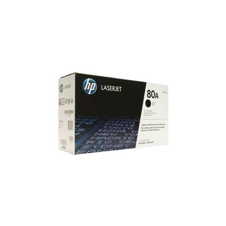 TONER HP 80A CF280A NEGRO 2700PAG PRO 400 M401 400 M425
