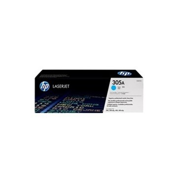 TONER HP 305A CE411A CIAN 2600PAG LASERJET PRO 300 M351A 300 MFP M375NW 400 M451 400 MFP M475