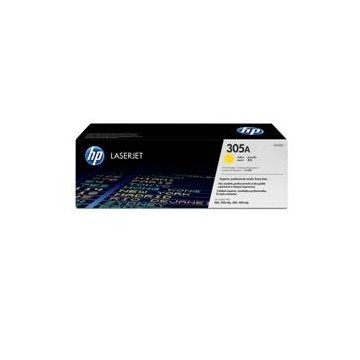 TONER HP 305A CE412A AMARILLO 2600pag LASERJET PRO 300 M351A 300 MFP M375NW 400 M451 400 MFP M475