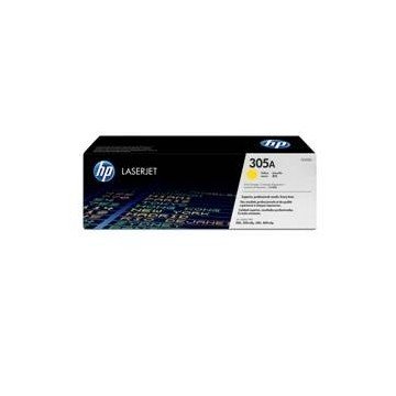 TONER HP 305A CE412A AMARILLO 2600pag LASERJET PRO 300 M351A 300 MFP M375NW 400 M451 400 MFP M475