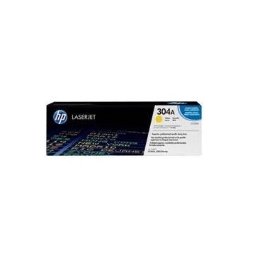 TONER HP 304A CC532A AMARILLO 2800 PÁGINAS CM2320/ CP2025