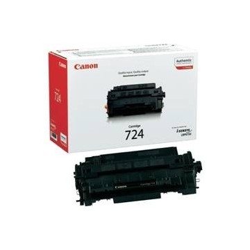 TONER CANON 724 NEGRO 6000 PAGINAS I-SENSYS LBP6750DN