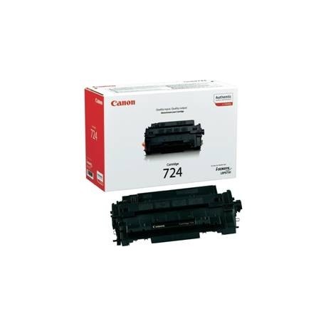 TONER CANON 724 NEGRO 6000 PAGINAS I-SENSYS LBP6750DN