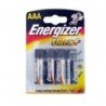 BLISTER ENERGIZER CUATRO PILAS AAA ALCALINAS LR-03 CLASICA 1.5V