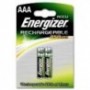BLISTER ENERGIZER DOS PILAS AAA RECARGABLES HR-03 700mAh CLASICA 1.2V