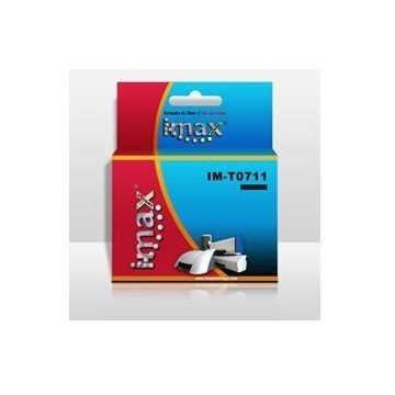 CARTUCHO TINTA IMAX T0711 NEGRO EPSON (11ml) STYLUS D78/DX4000/DX4050/DX5000/DX5050/DX6000/DX6050/DX7000F