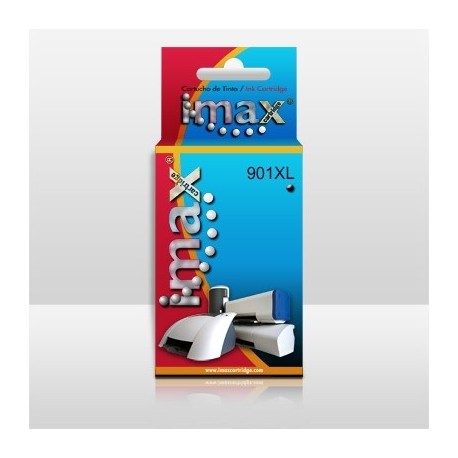 CARTUCHO TINTA IMAX CC654A Nº901 XL BK NEGRO HP OFFICEJET SERIE J4000