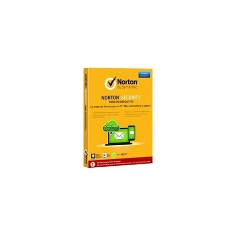 ANTIVIRUS NORTON SECURITY 2015 1 USUARIO