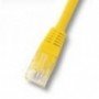LATIGUILLO RJ45 UTP CAT 5e 0.5M AMARILLO