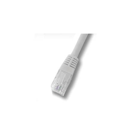 LATIGUILLO RJ45 UTP CAT 5e 0.5M GRIS