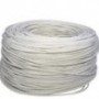 CABLE UTP CAT 5+ ESPECIAL EXTERIOR BLANCO BOBINA 500M