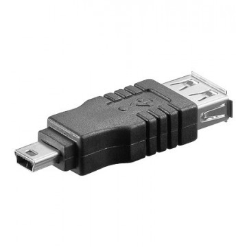 ADAPTADOR MINI USB MACHO A USB HEMBRA