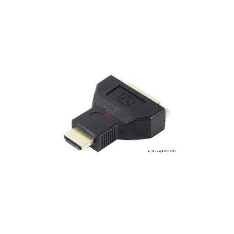 ADAPTADOR HDMI TIPO A MACHO A DVI (24 + 1) HEMBRA