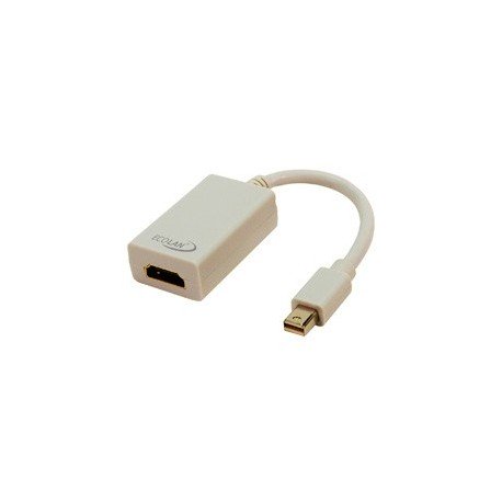 CONVERTIDOR DE MINI DISPLAY PORT MACHO A HDMI HEMBRA