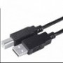 CABLE USB 2.0 A MACHO B MACHO 1.8M NEGRO IMPRESORA