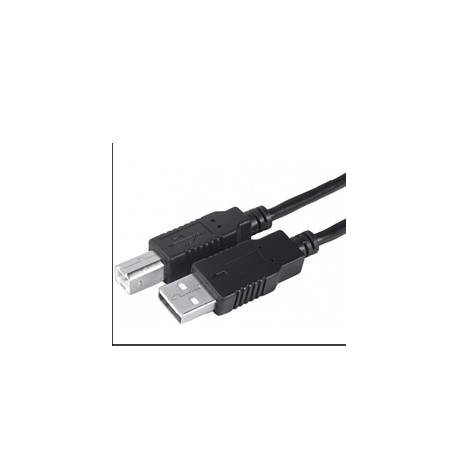 CABLE USB 2.0 A MACHO B MACHO 1.8M NEGRO IMPRESORA