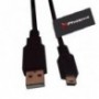 CABLE PHOENIX USB A MINI USB B 5 PINES MACHO/MACHO 1.8M NEGRO