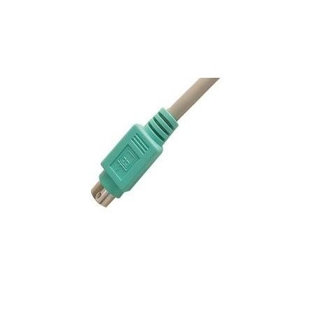 CABLE PROLONGADOR TECLADO/MOUSE PS2 MACHO HEMBRA 1.8M