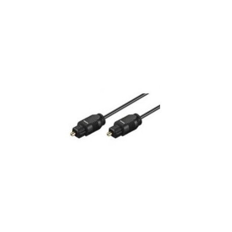 CABLE DE AUDIO DIGITAL OPTICO TOSLINK MACHO - TOSLINK MACHO 2M