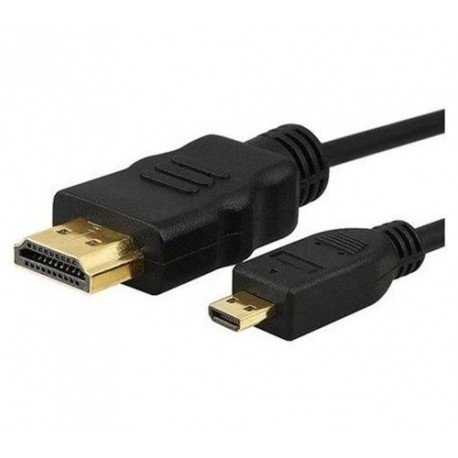 CABLE HDMI 1.4 MACHO A MICRO HDMI MACHO 2M