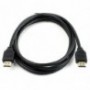 CABLE HDMI 1.4 MACHO MACHO CON FERRITA CONEXION ORO 5M GRIS/NEGRO