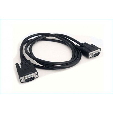 CABLE VGA MACHO MACHO 15M NEGRO