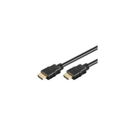 CABLE HDMI 1.4 MACHO MACHO CONEXION ORO 15M NEGRO