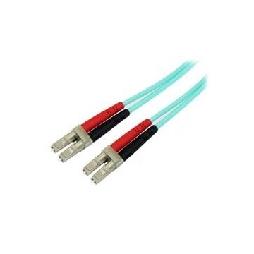 CABLE FIBRA OPTICA DUPLEX MULTIMODO OM3 50/125 LC/LC LIBRE DE HALOGENOS 20M