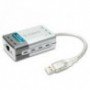 ADAPTADOR D-LINK DUB-E100 USB 2.0 A 10/100MBPS FASTETHERNET