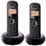 TELEFONO INALAMBRICO LCD PANASONIC KX-TGB212SPB / DUO / NEGRO
