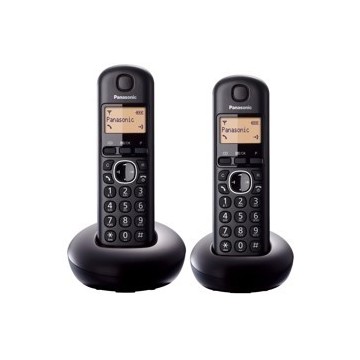 TELEFONO INALAMBRICO LCD PANASONIC KX-TGB212SPB / DUO / NEGRO