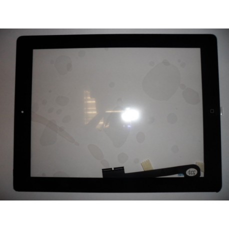 REPUESTO PANTALLA TACTIL APPLE IPAD 4 NEGRO CON MARCO