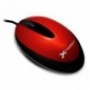 MOUSE RATON OPTICO PHOENIX CABLE USB 800DPI 3 BOTONES ROJO Y NEGRO