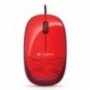 MOUSE LOGITECH M105 USB ROJO