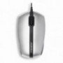 MOUSE CHERRY LASER TRAVELLER USB 1200DPI NEGRO / PLATA