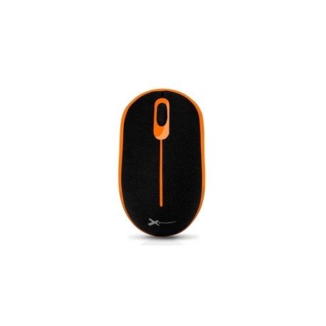 MOUSE RATON OPTICO PHOENIX WIRELESS INALAMBRICO NANO RECEPTOR 2.4Ghz 800-1000 DPI NARANJA