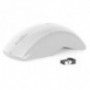 MOUSE RATON OPTICO PHOENIX WIRELESS INALAMBRICO NANO RECEPTOR 2.4GHZ 800-1600DPI BLANCO