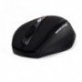 MOUSE RATON LASER PHOENIX WIRELESS INALAMBRICO NANO RECEPTOR 2.4 GHZ USB 800-1600 DPI NEGRO