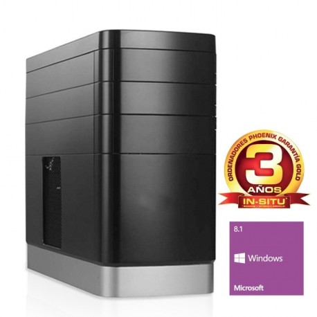 ORDENADOR PHOENIX TOPVALUE INTEL I3 4170 1TB 4GB DDR3 RW W8.1