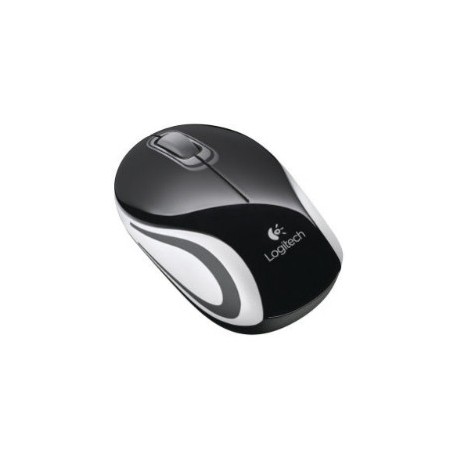 MOUSE LOGITECH WIRELESS M187 OPTICO NEGRO 2.4GHZ MINI