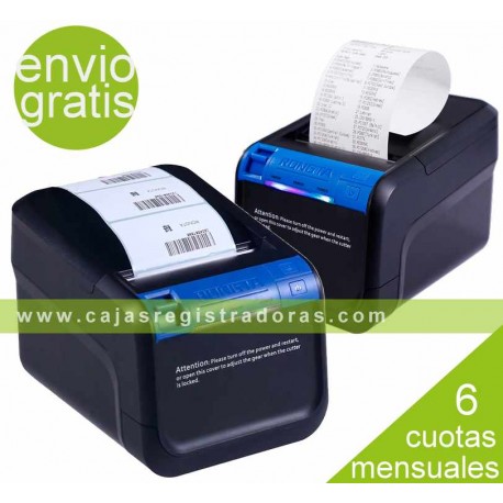 ACE V1 Impresora Híbrida de Tickets y Etiquetas Térmica 80mm