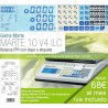Balanza comercial Epelsa Marte 10 V4 ILC con impresora de tickets y etiquetas
