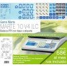 Balanza comercial Epelsa Marte 10 V4 ILC con impresora de tickets y etiquetas