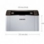 IMPRESORA SAMSUNG LASER MONOCROMO SL-M2022 A4/ 20PPM/ 128MB/ USB 2.0/ 150 HOJAS/ BOTON IMPRESION PANTALLA