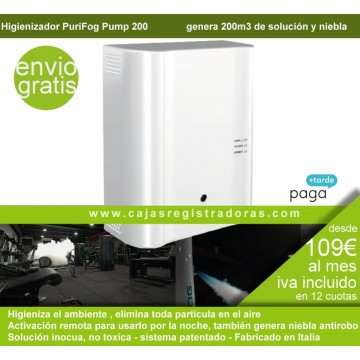 Purifog Pump 200 - Higienizador modular - Elimina toda particula en el aire