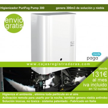 Purifog Pump 300 - Higienizador modular - Elimina toda particula en el aire 